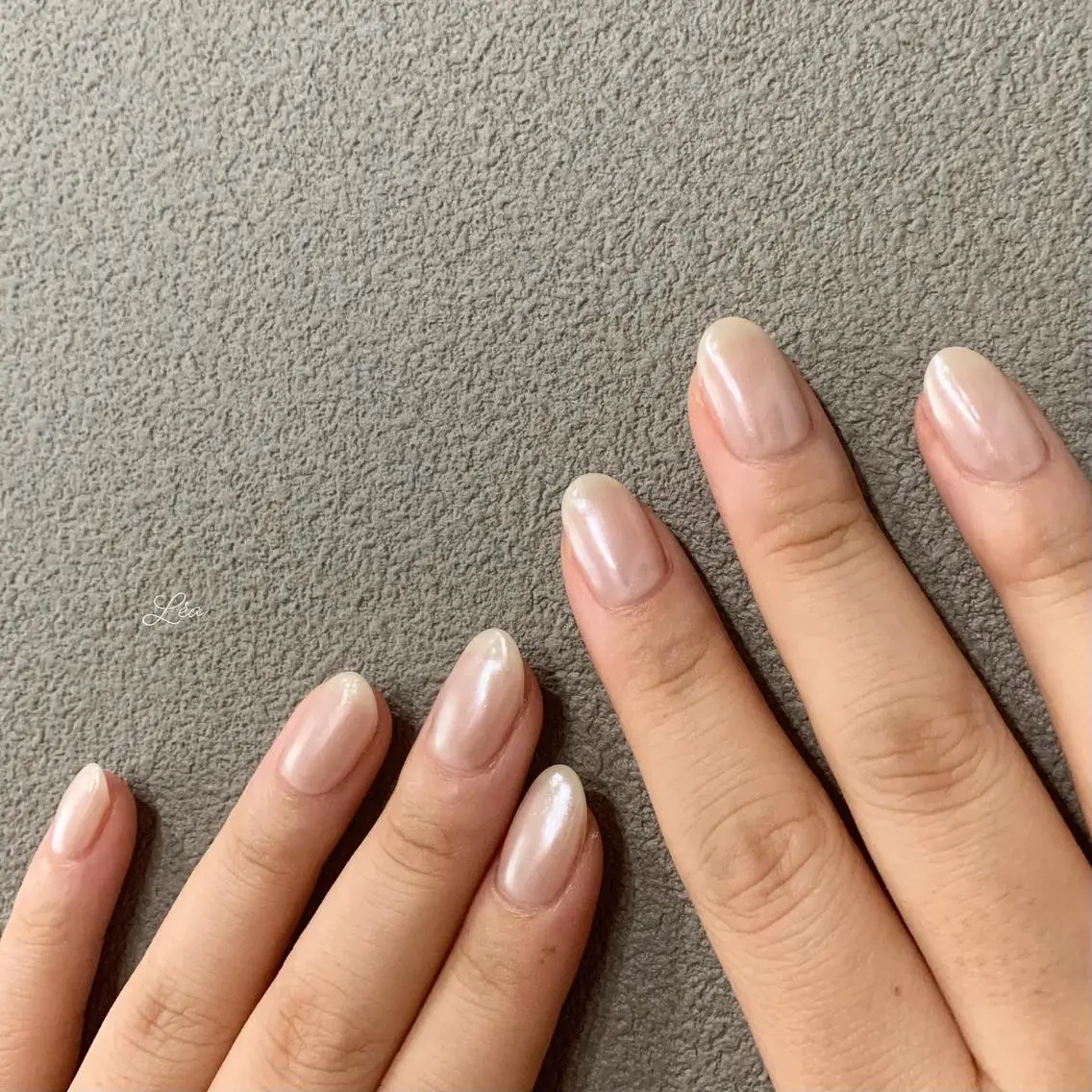 ネイル ジェルネイル ミラーネイル パラジェル ソフトジェル Léa nailのネイルデザイン