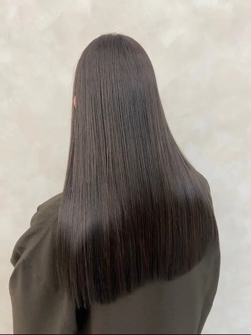 ✨美髪縮毛矯正✨美フォルムカット＋髪質改善縮毛矯正＋プレミアムトリートメントの写真