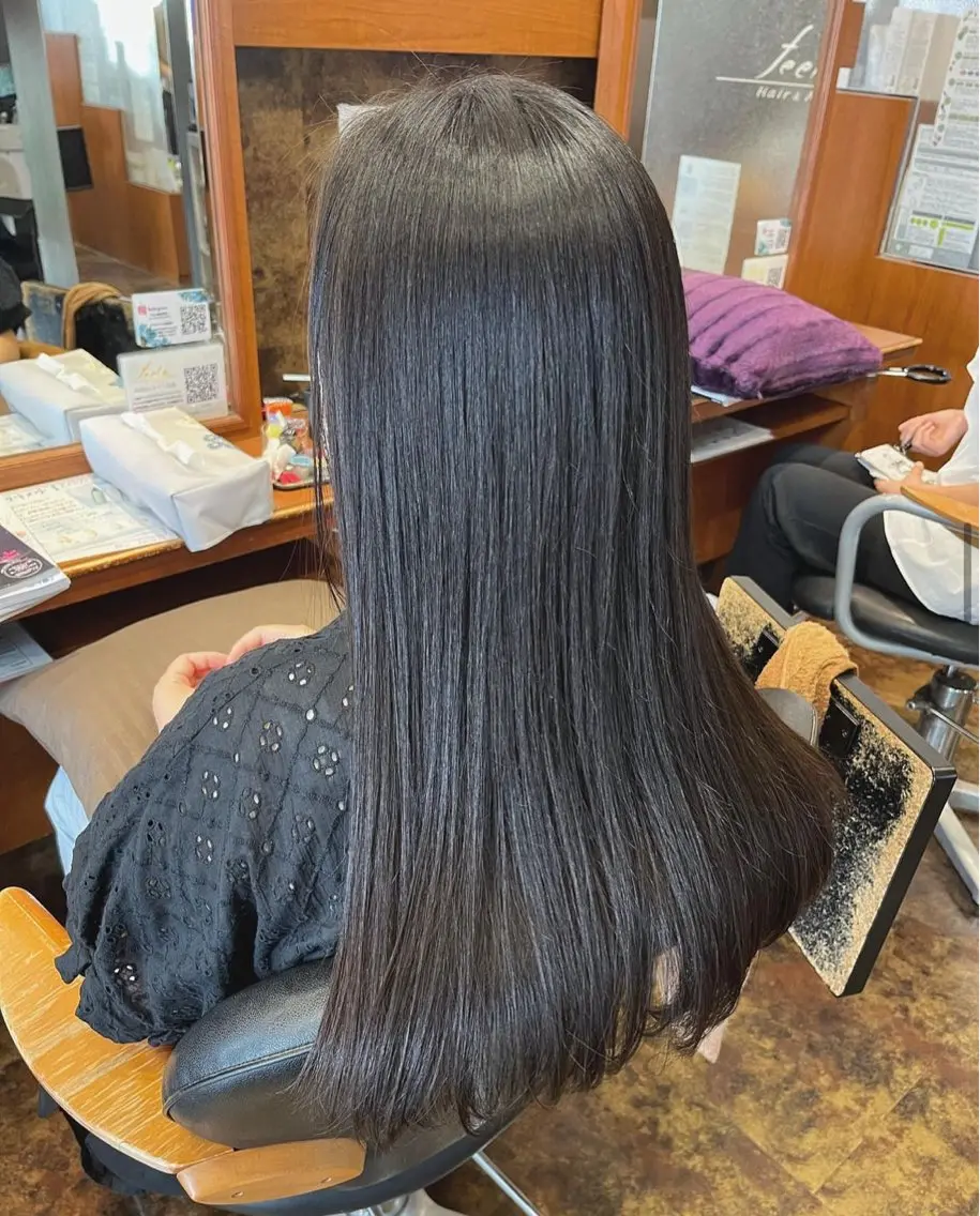 縮毛矯正 落合 ちりのヘアスタイル