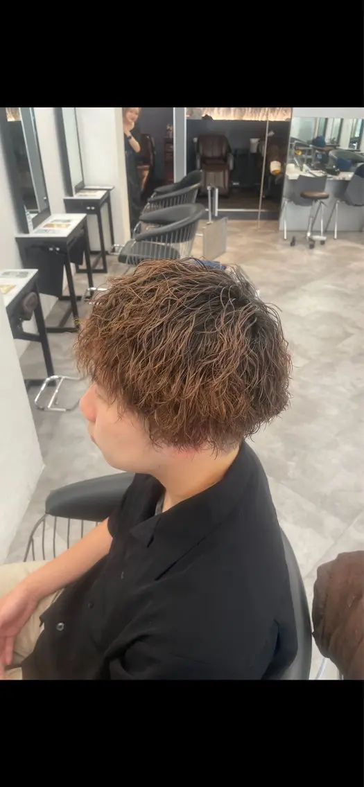 パーマ メンズ カット パーマ トリートメント 🍏メンズパーマ🍏 /メンズヘア/涼太のヘアスタイル