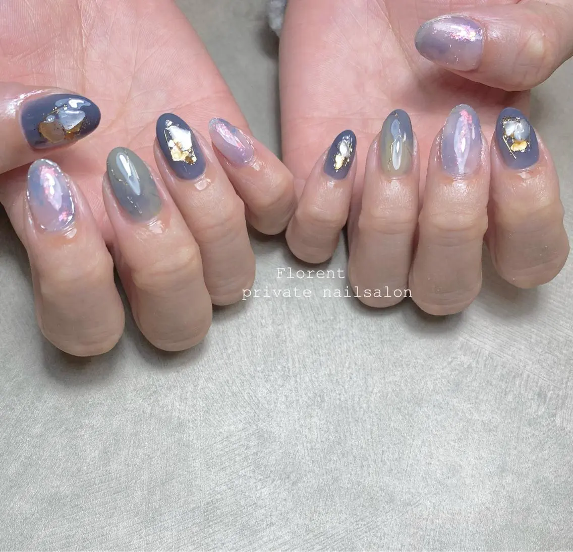 ネイル ハンドネイル florent nailのネイルデザイン
