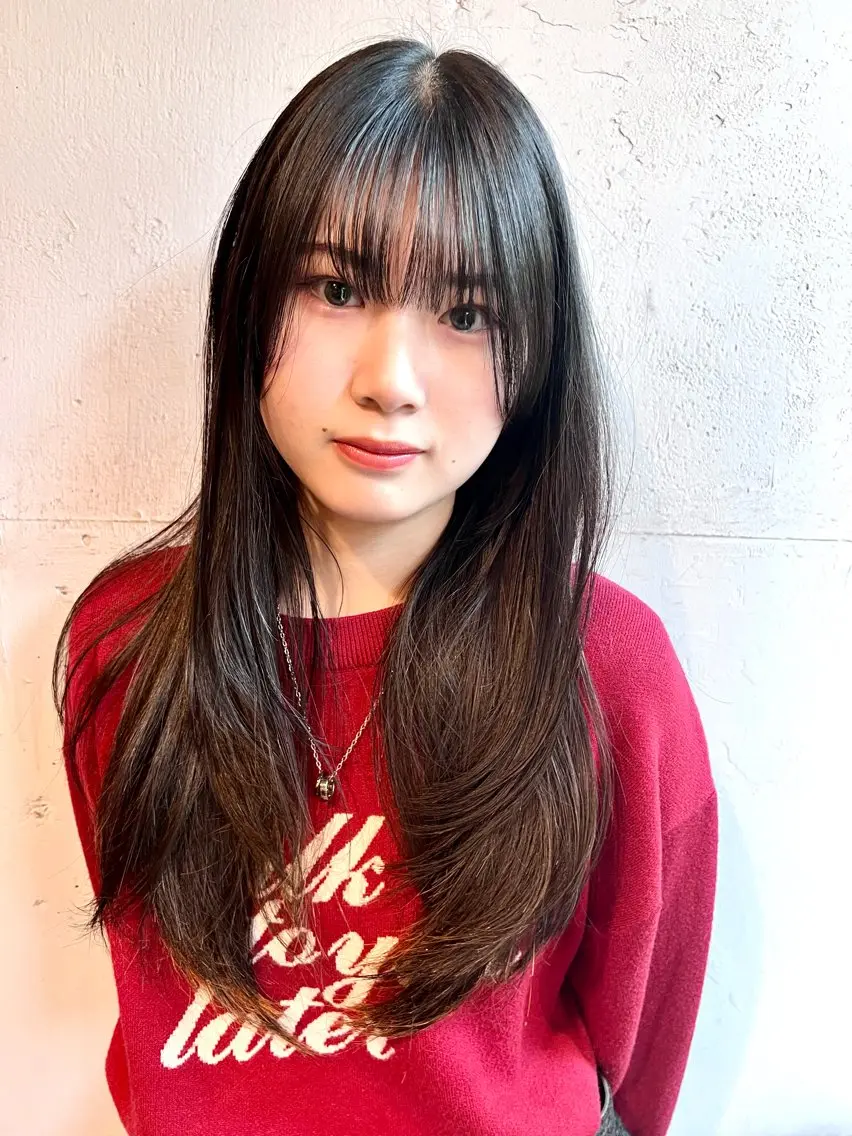 ロング カット ヘアカラー Yuto /レイヤー、ウルフのヘアスタイル