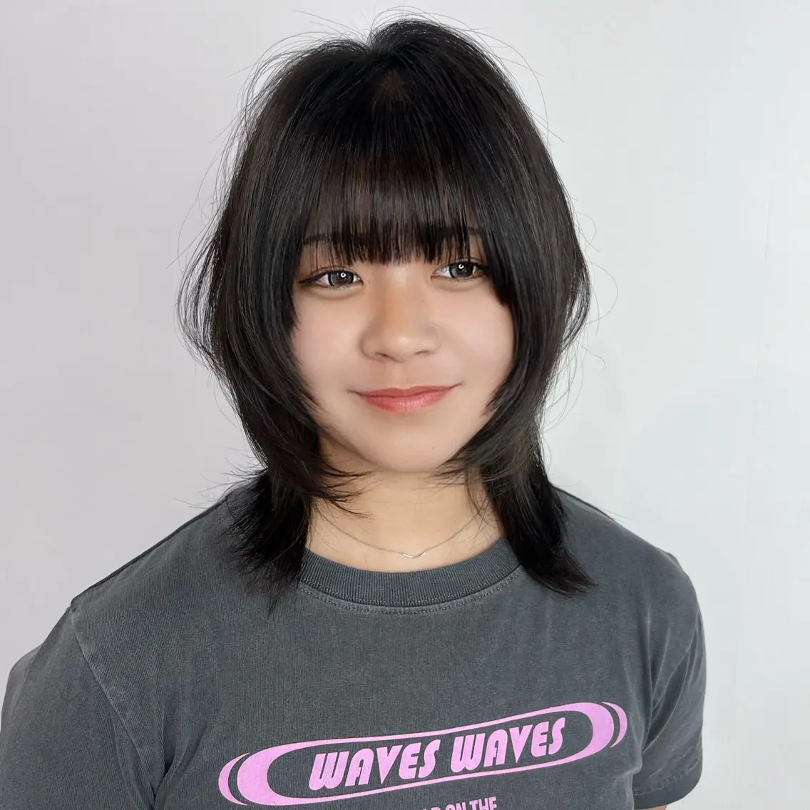 ミディアム ウルフカット カット ヘアカラー トリートメント 渋谷レイヤーカット❌ 縮毛矯正専門/武田涼のヘアスタイル