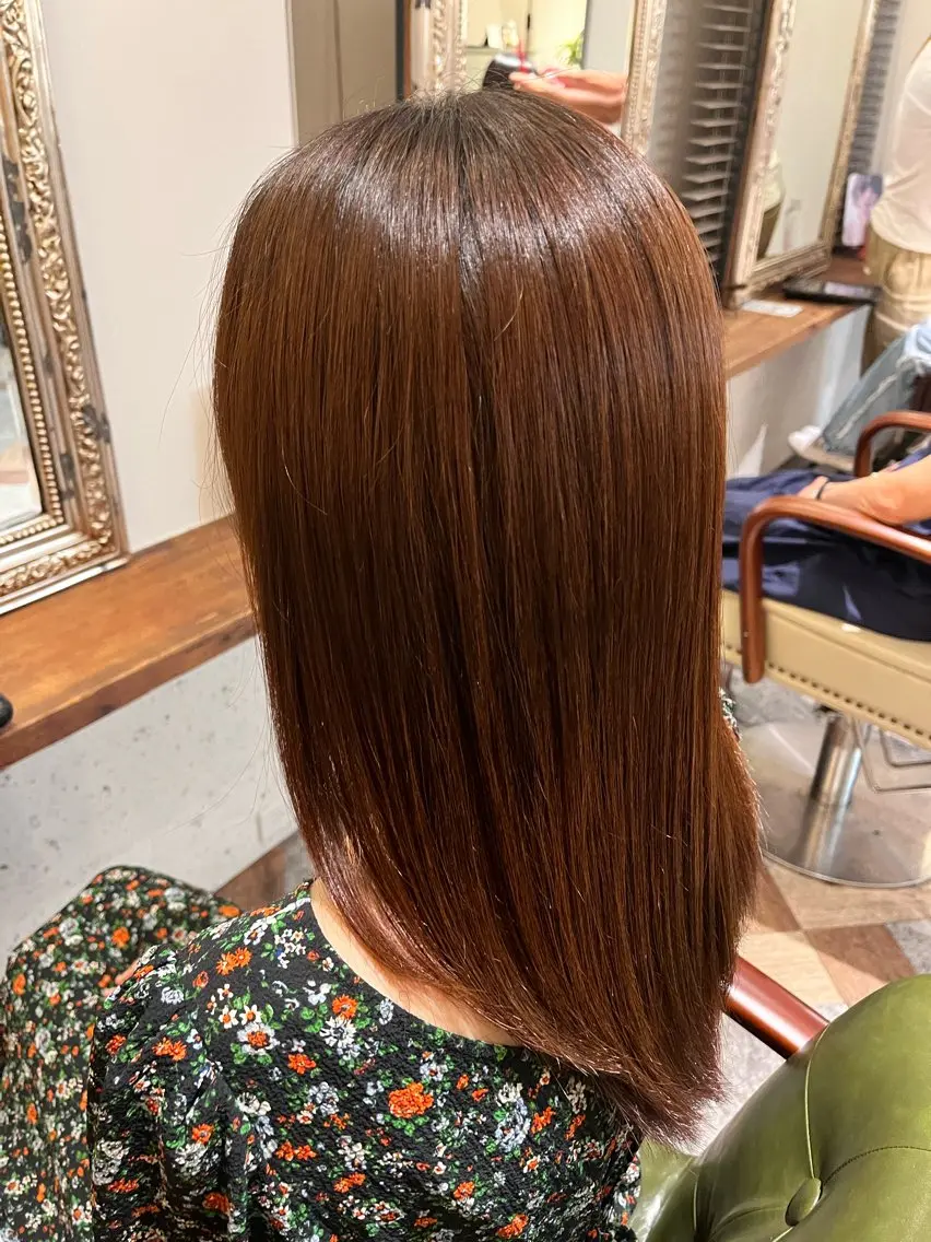 ロング トリートメント 🍏Rio🍏 Color☆*。のヘアスタイル