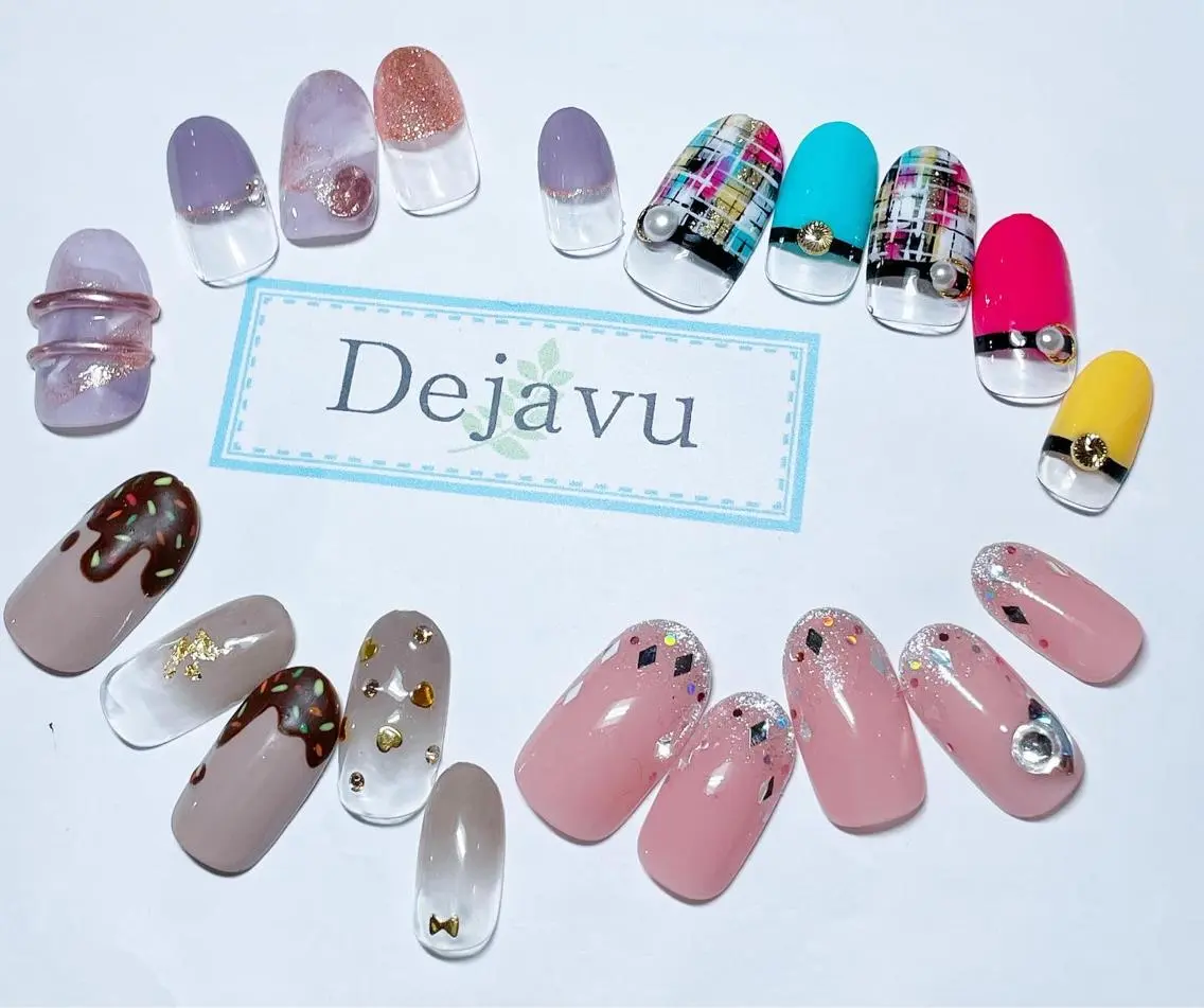 ネイル アートネイル 冬ネイル Nail salon Dejavu 🌿のネイルデザイン