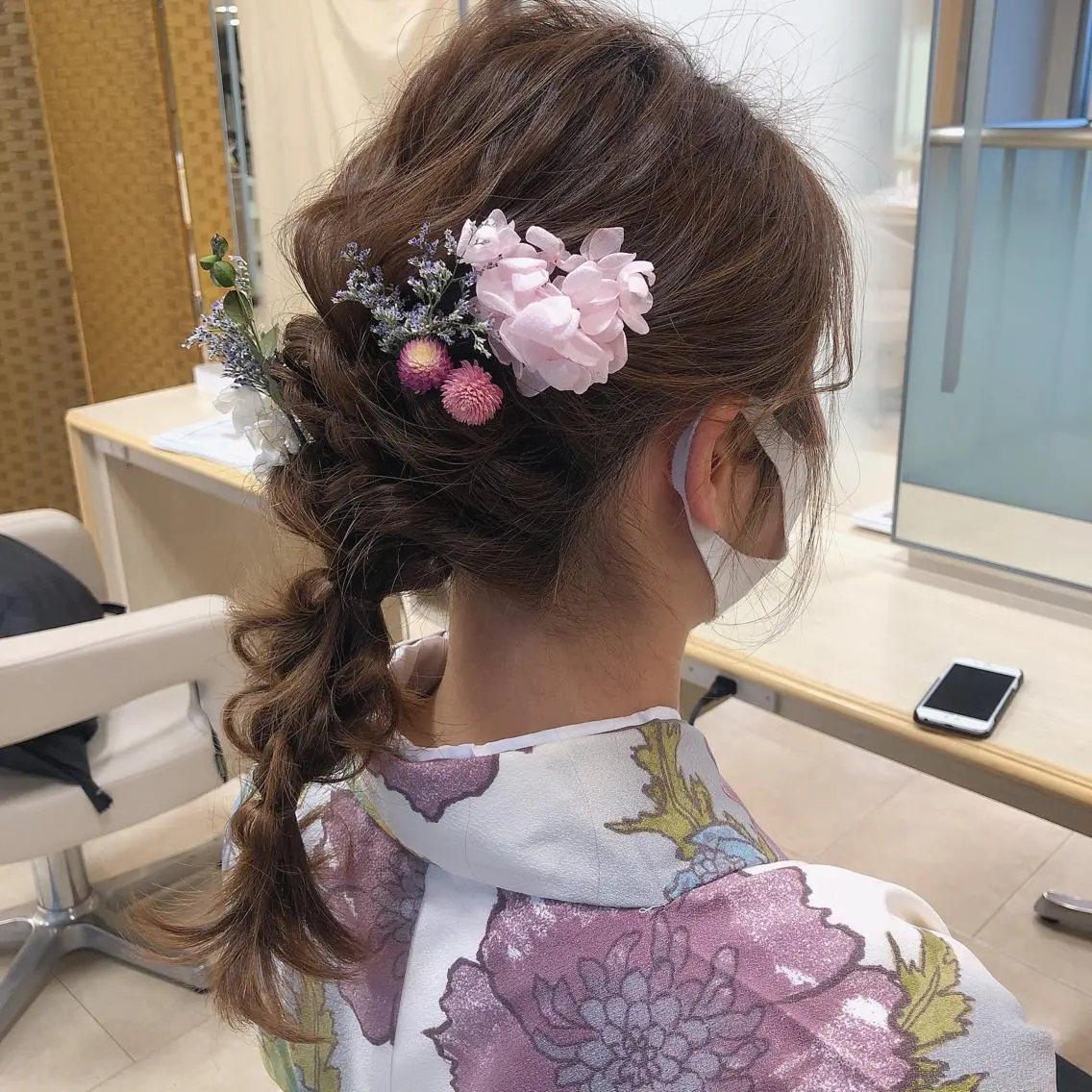 ヘアアレンジ ヘアセット 盛れるレイヤーカット 得意🌹井上美沙のヘアスタイル