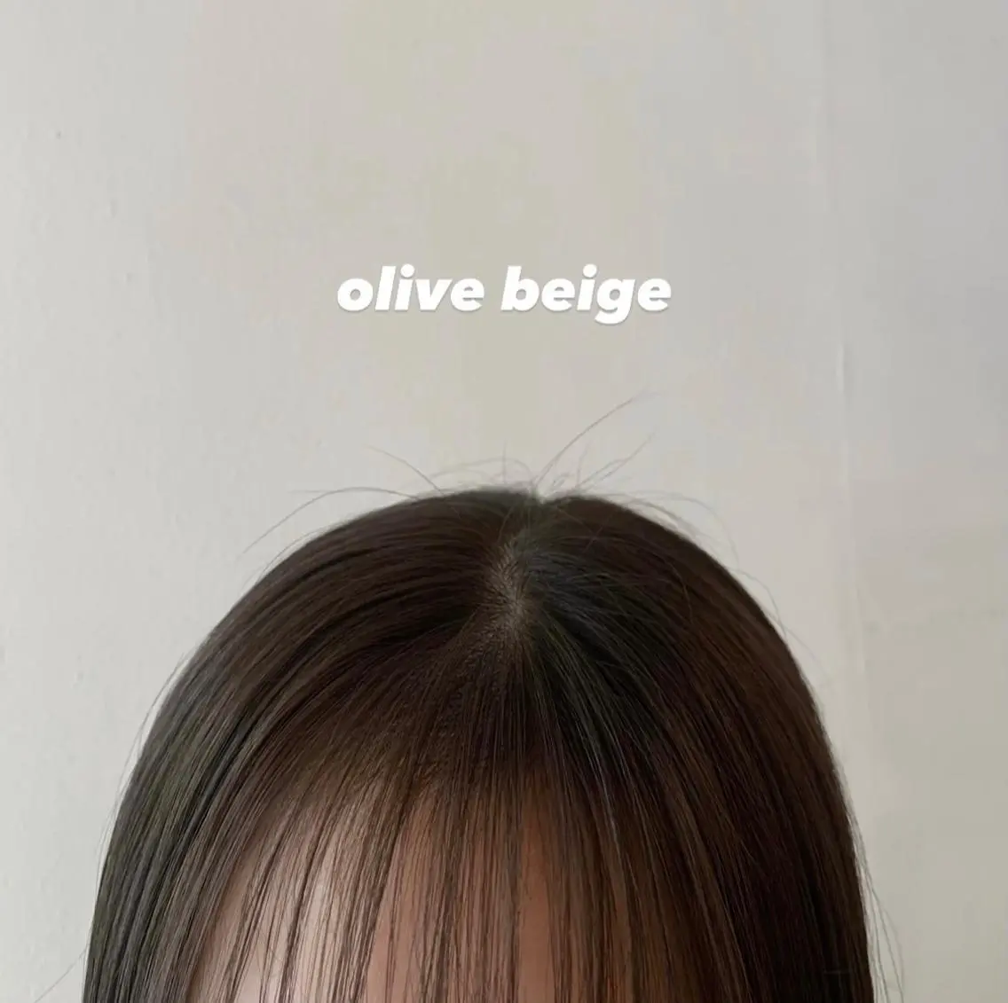 セミロング カラー ヘアアレンジ ベージュカラー オリーブベージュ 🌟アレンジが似合う カラー🌟Rumiのヘアスタイル