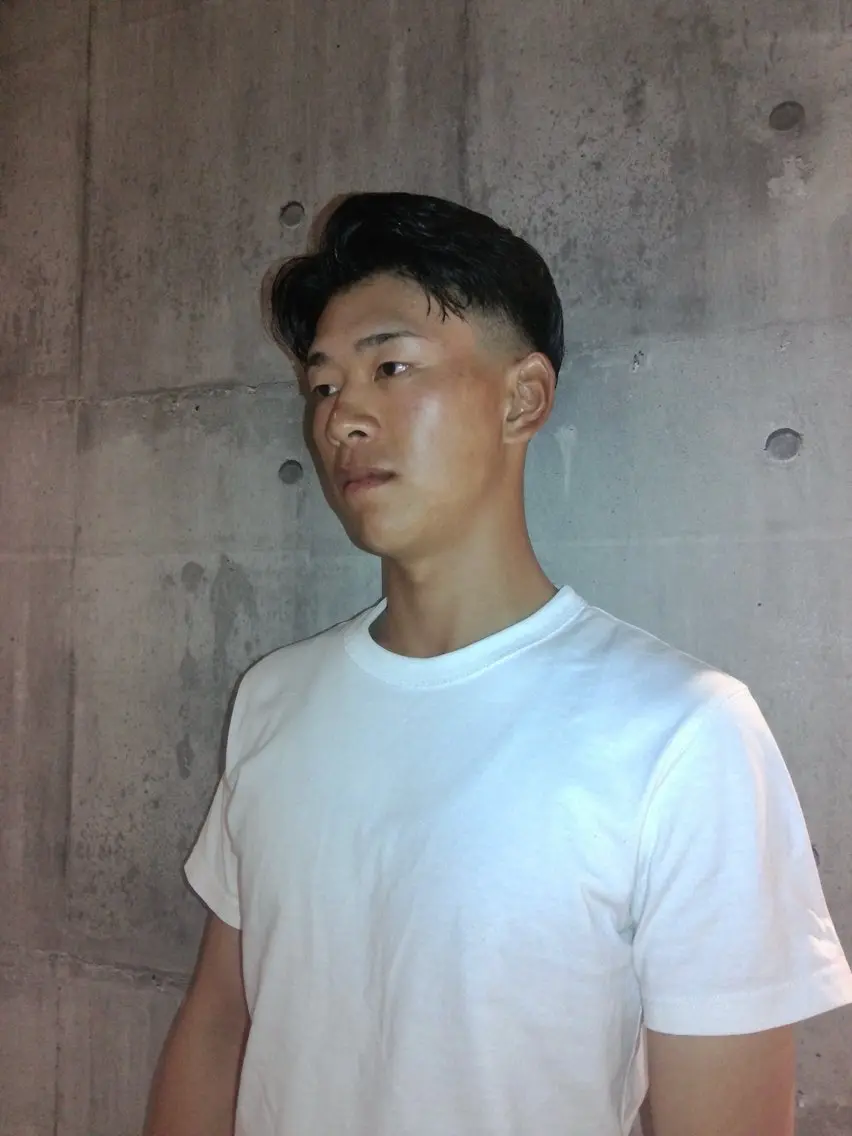 メンズ カット 窪田 力也のヘアスタイル
