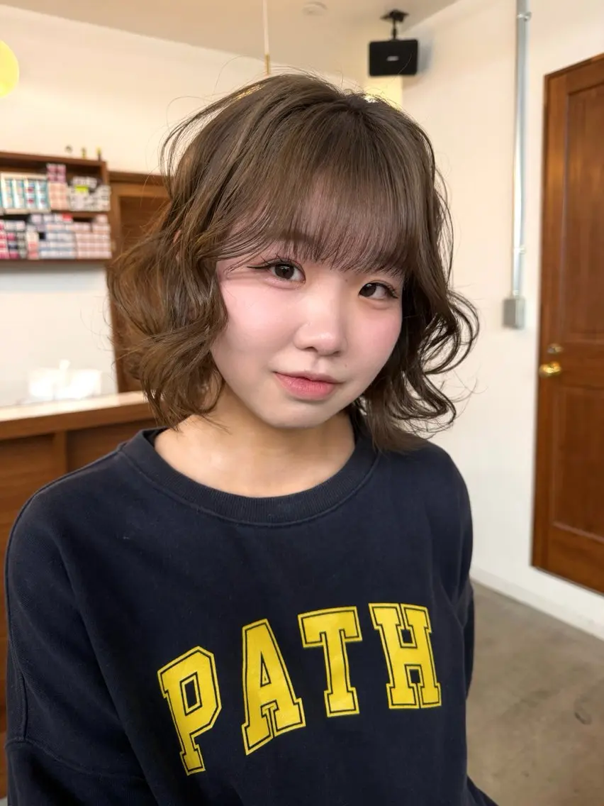 【 カット＋透明感カラー+トリートメント🥣🫧】大募集中🚨レディーススタイルチェンジ‼️❮5cm以上❯の写真