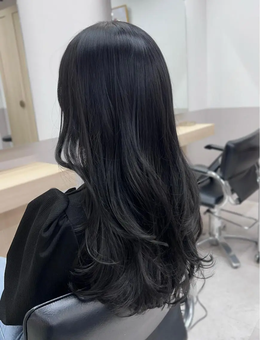 💜韓ヘアカット+艶髪cotaトリートメント(土日祝+500円)の写真