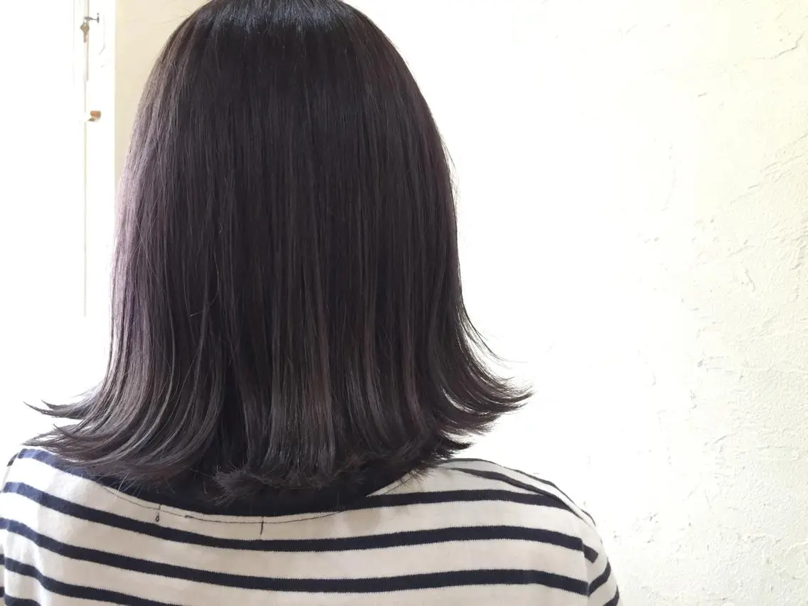 ミディアム カラー ヘアカラー トリートメント 美髪・透明感カラー 西川仁弥のヘアスタイル