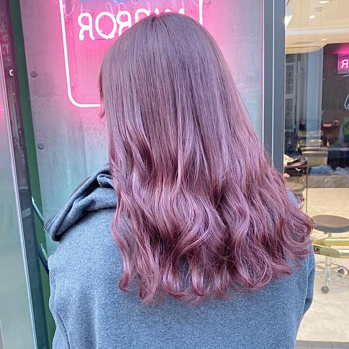 ロング カラー ヘアアレンジ メンズ キッズ ブリーチの髪様 MASATOのヘアスタイル