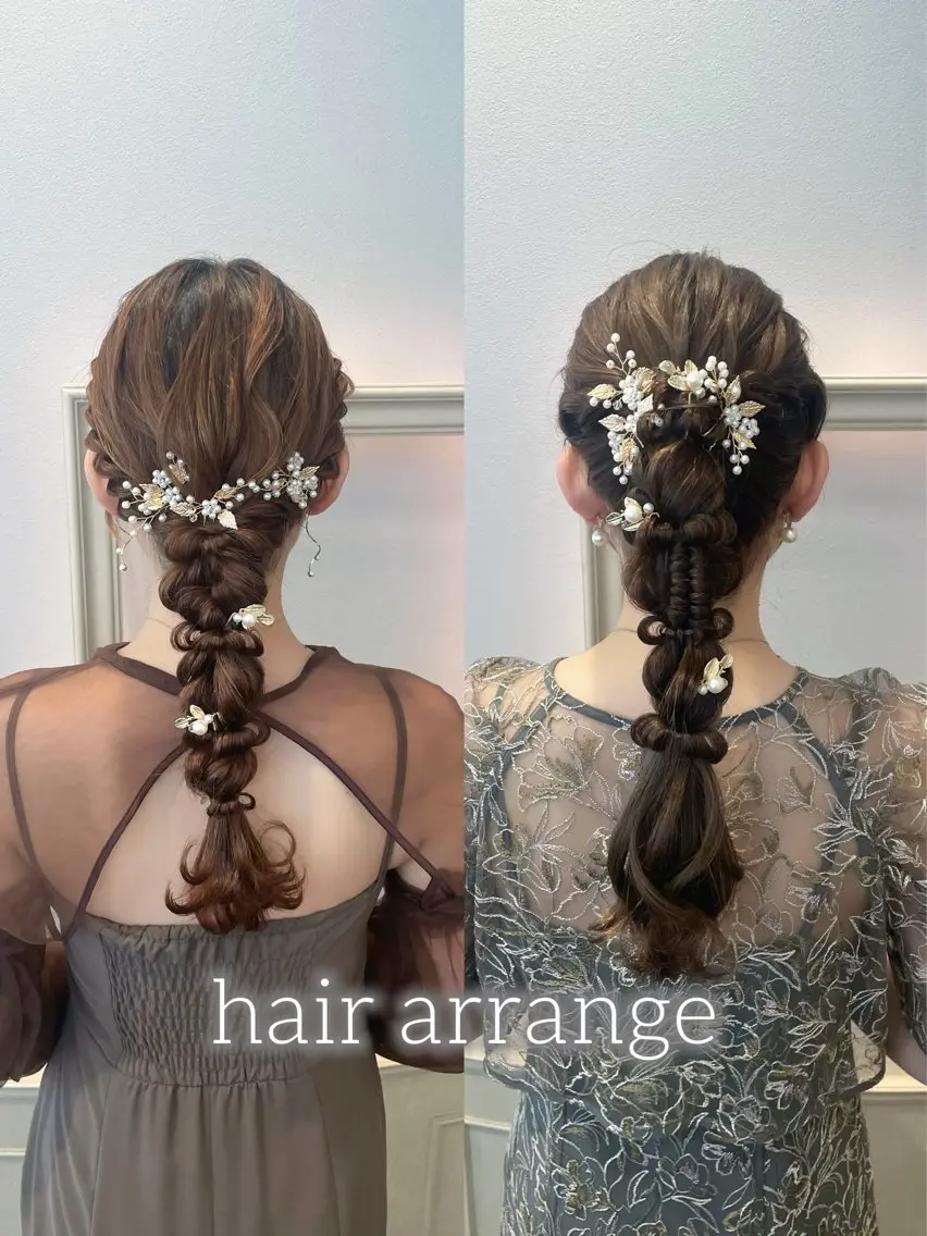🎀ヘアセット🎀（結婚式や同窓会・パーティーイベント前にぜひ✨）の写真