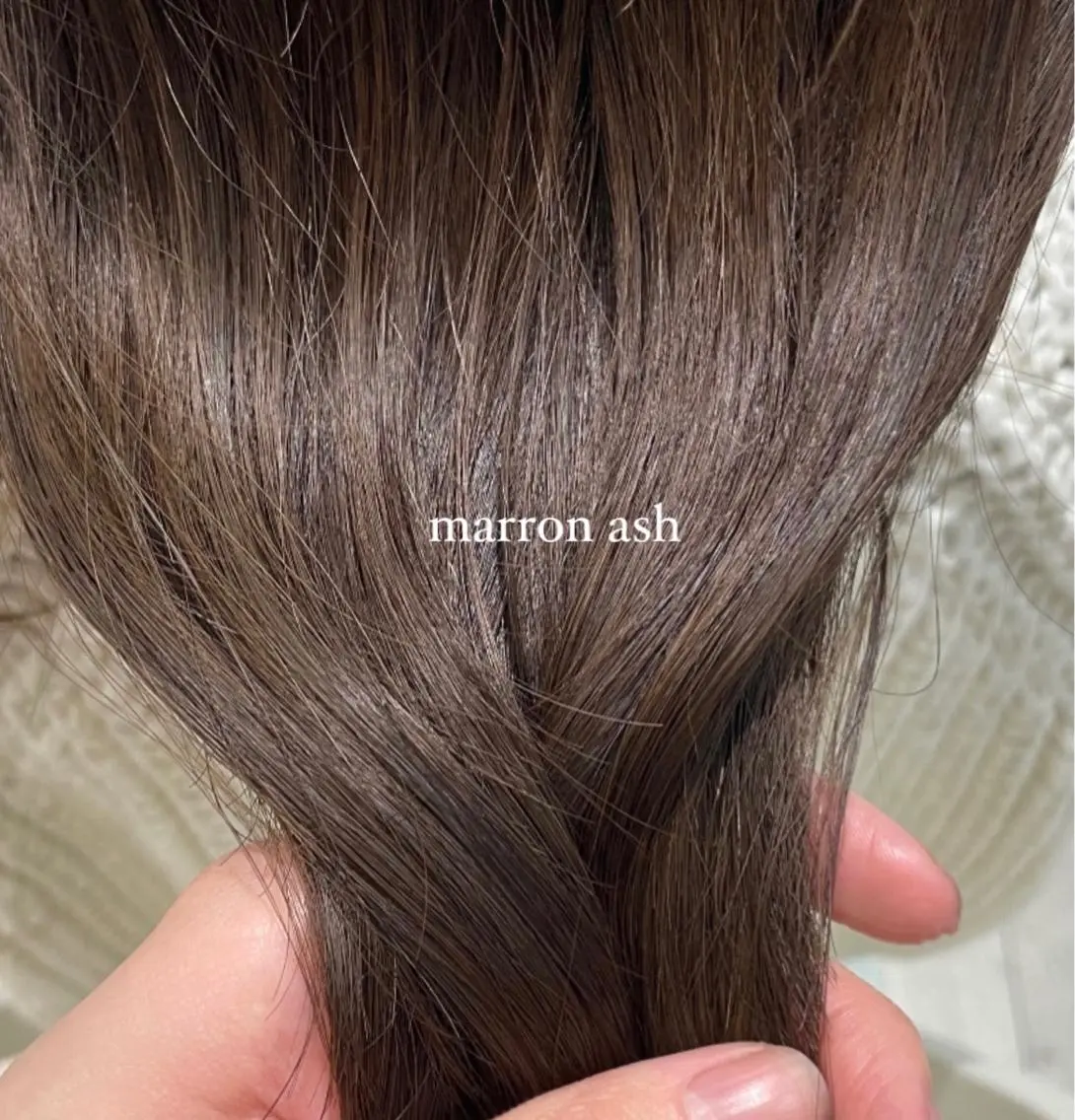 カラー ヘアアレンジ/ 暖色🩵hazukiのヘアスタイル