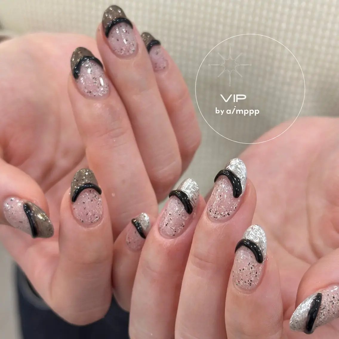 ネイル マグネットネイル ニュアンスネイル ハンドネイル ニュアンスネイルが 得意 Masakiのネイルデザイン