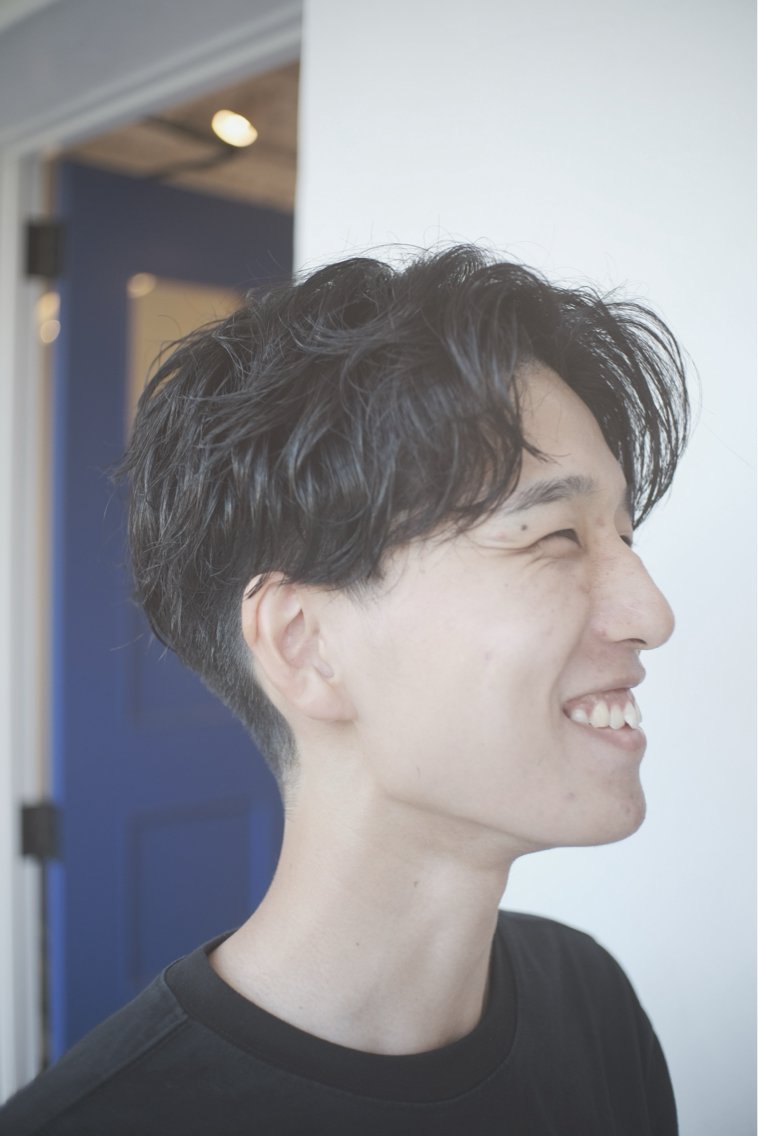 パーマ メンズ 喜多 悠介のヘアスタイル