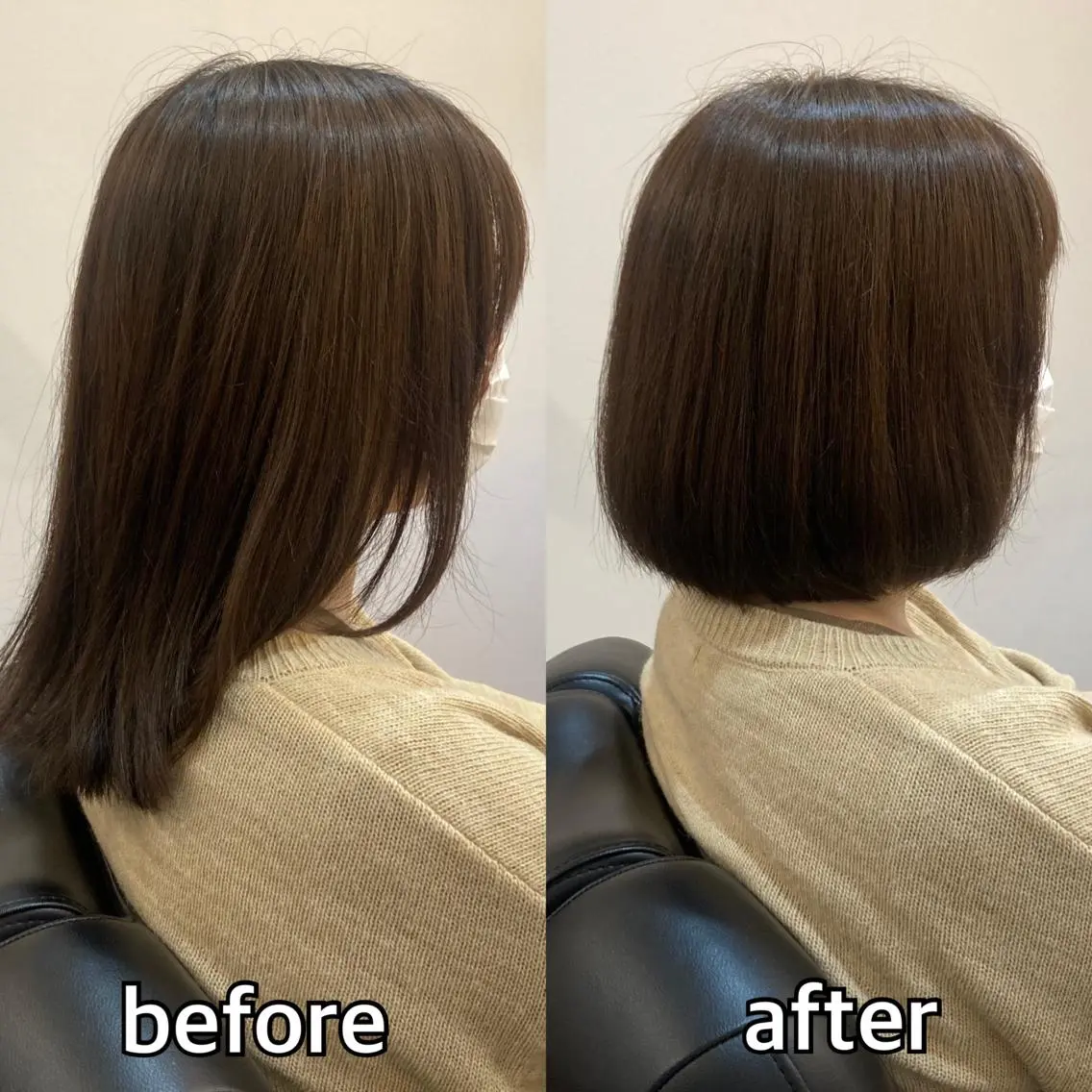 ミディアム 濱本 浩安のヘアスタイル