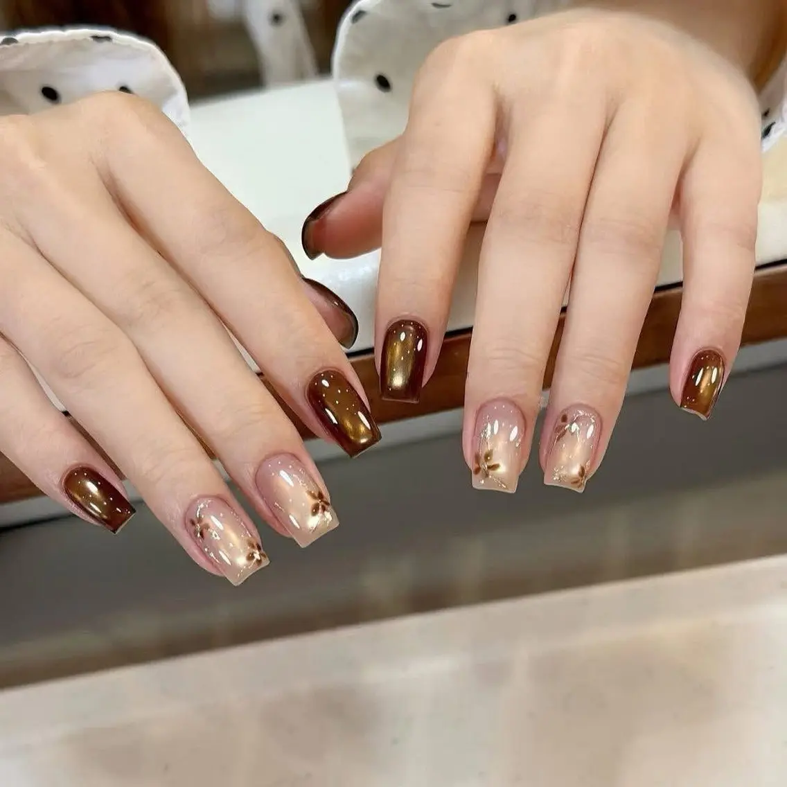 ネイル マグネットネイル 持ち込み Hinachan_ Kora Nailのネイルデザイン