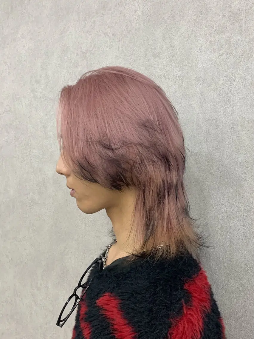 カラー メンズ ヘアカラー トリートメント ヘッドスパ ハイトーン・ブリーチ ムラ修正 八須 錬のヘアスタイル