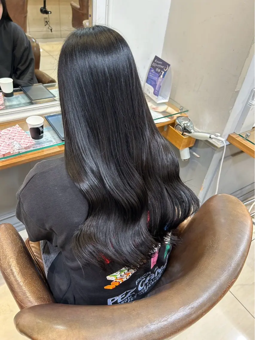 ロング 韓国ヘアー🇰🇷 MIWAのヘアスタイル