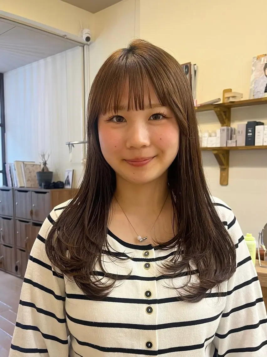 セミロング Nidée 🎀 ayanoのヘアスタイル