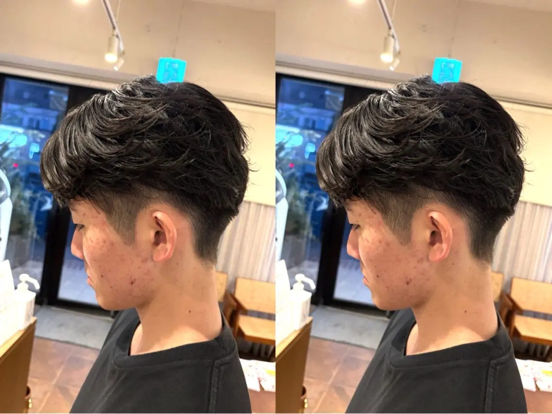 パーマ メンズ 伊藤 利澄のヘアスタイル