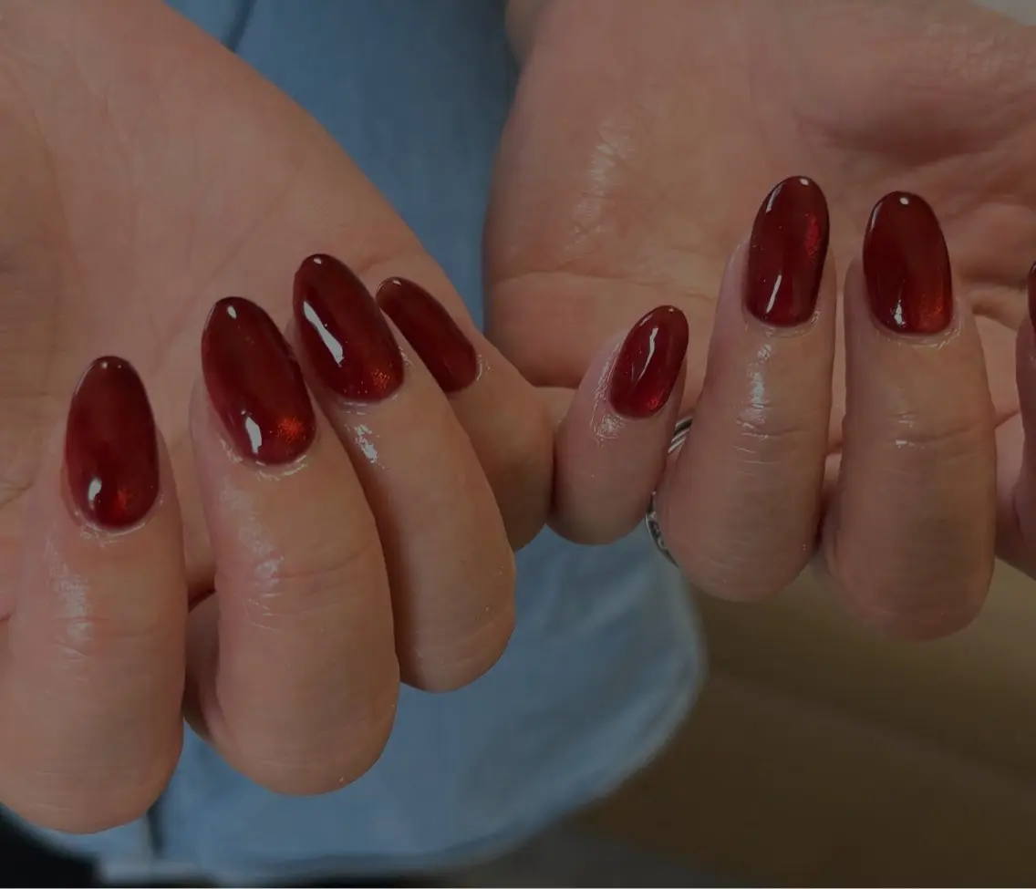 ネイル ジェルネイル キラキラネイル マグネットネイル ニュアンスネイル オフィスネイル ハンドネイル フットネイル tamu nail 金町のネイルデザイン