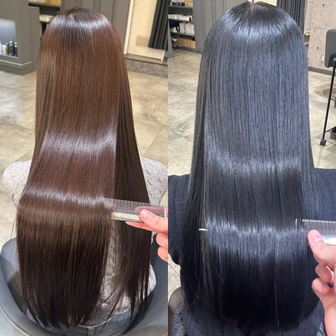 ロング 髪質改善 Noe心斎橋店のヘアスタイル