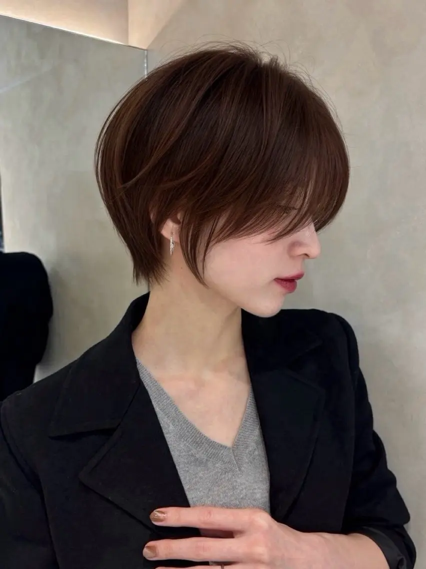 ショート ショートヘア 佐渡優 365連勤する美容師のヘアスタイル