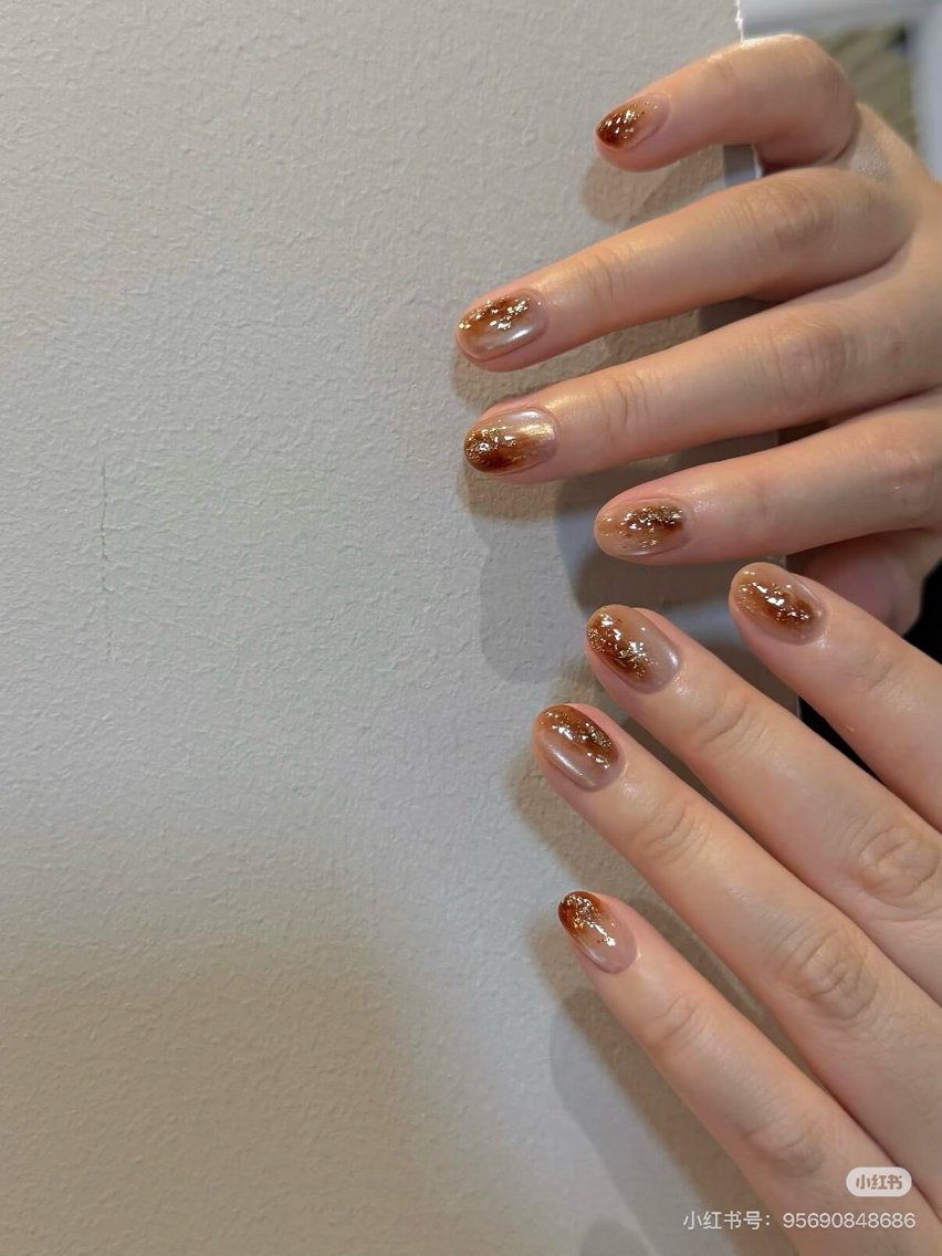 ネイル ハンドネイル Aura Nail ✨スス✨(アヤ)のネイルデザイン