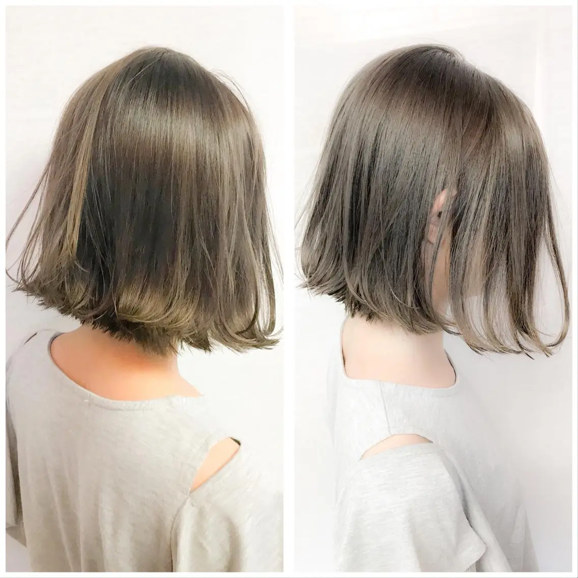 ショート カラー ヘアカラー トリートメント 髪質改善、縮毛矯正 店長浅野太郎のヘアスタイル