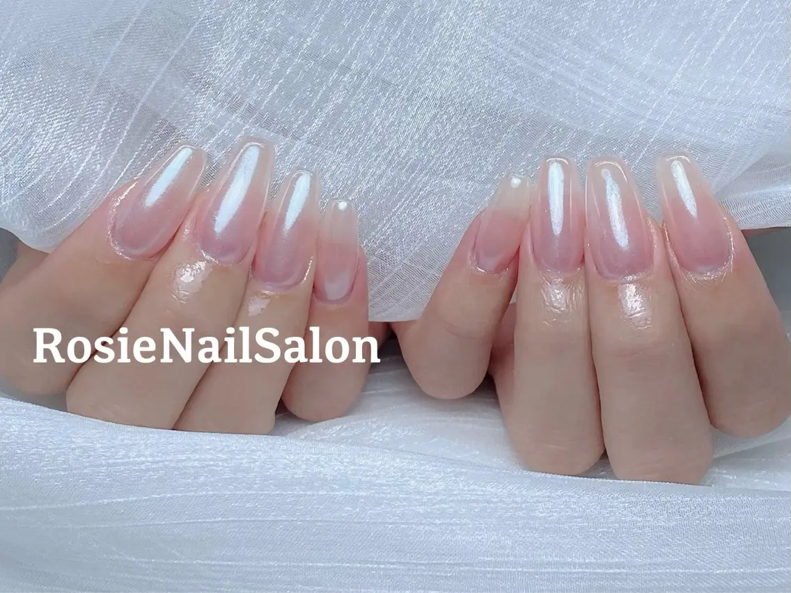 セミロング ハンドネイル Rosie Nail サロン南越谷のネイルデザイン