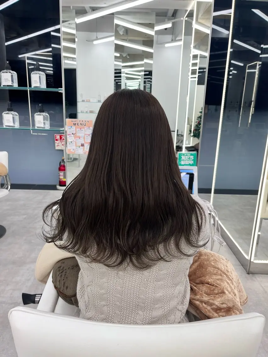 ロング カラー レイヤーカット×艶髪 /Ayanaのヘアスタイル