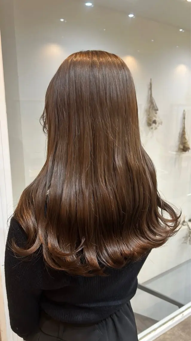ロング ヘアカラー silk🕯 hikaruのヘアスタイル