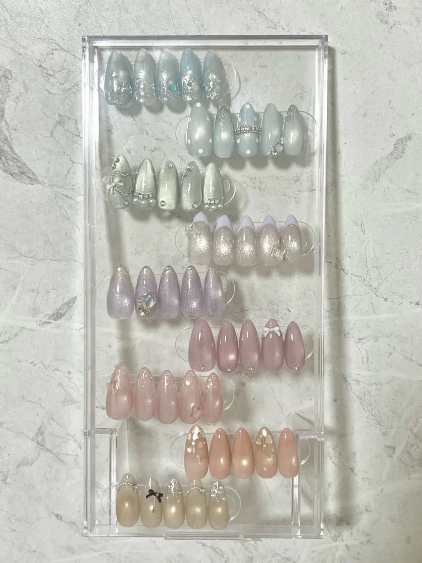 ネイル 氷ネイル・うるうるネイル Hazel💎 Azusaのネイルデザイン