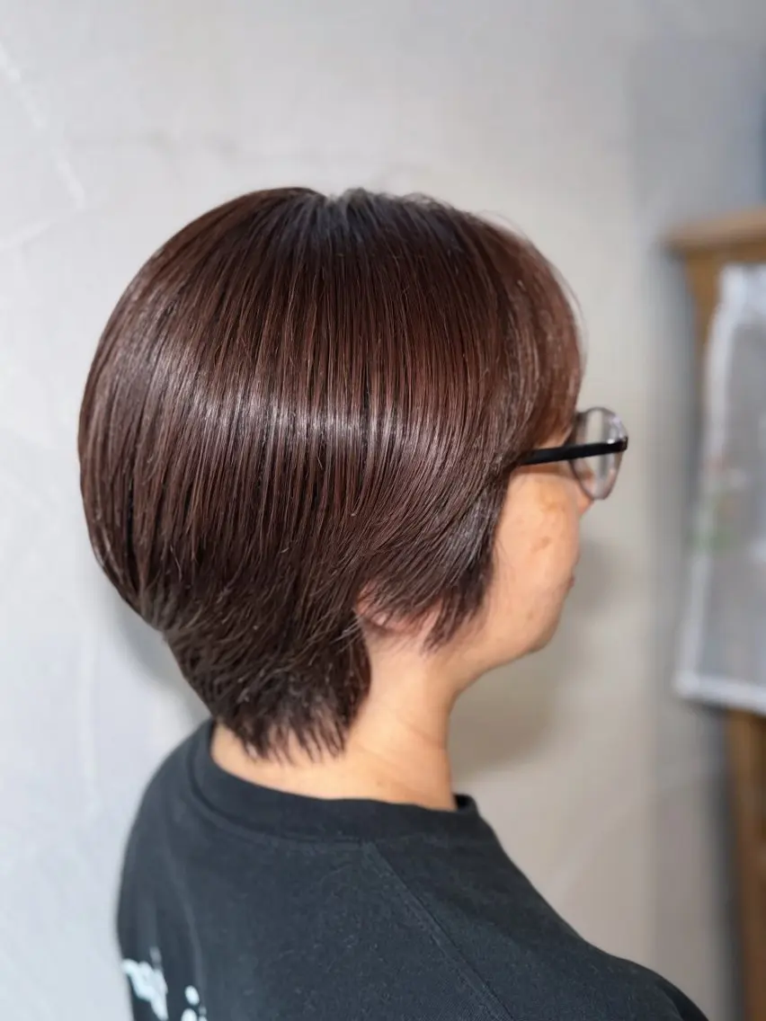 ショート カラー くどう みずきのヘアスタイル