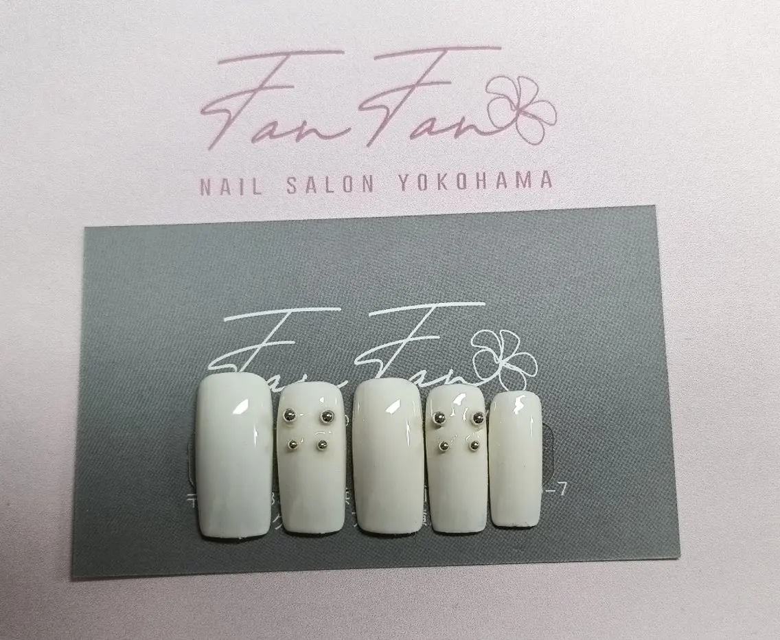 ネイル シンプルネイル RUE FANFANNAILのネイルデザイン