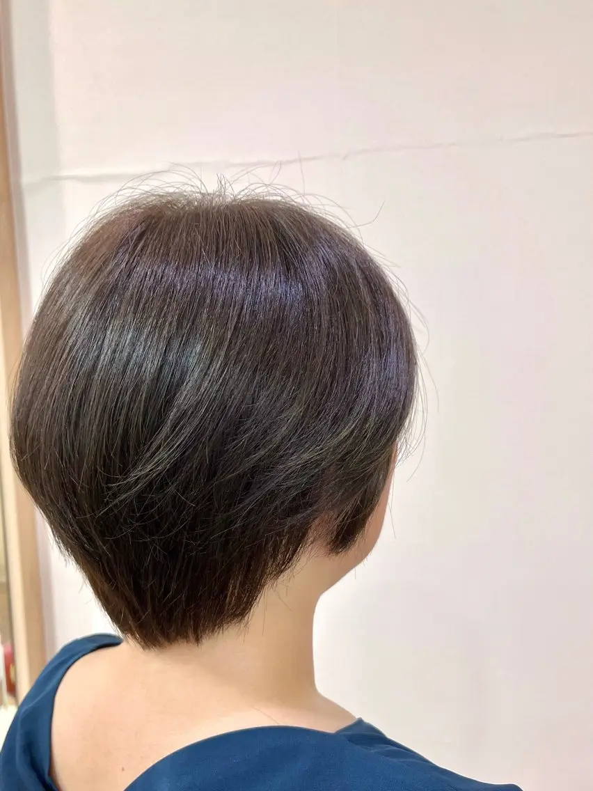 ショート 丸みショート ショートヘア 横山 水空のヘアスタイル