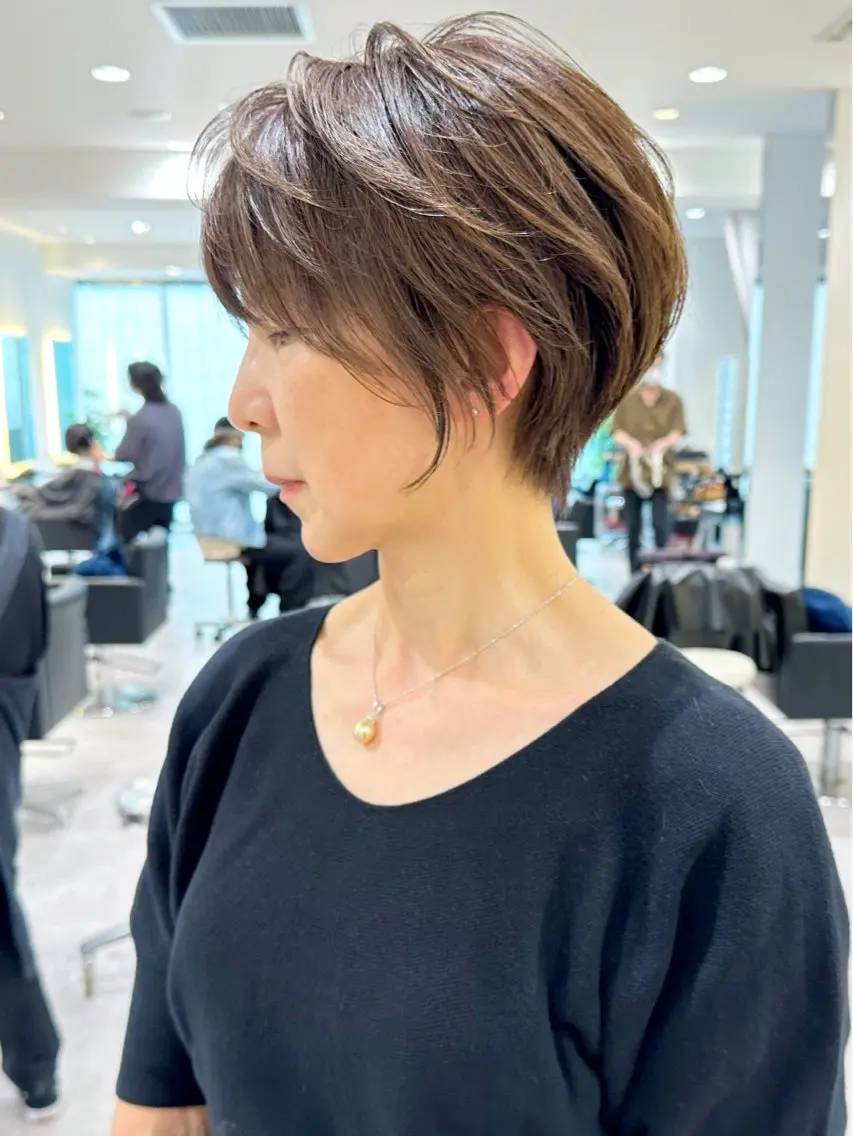 ショート 銀座ショート： こすいのヘアスタイル