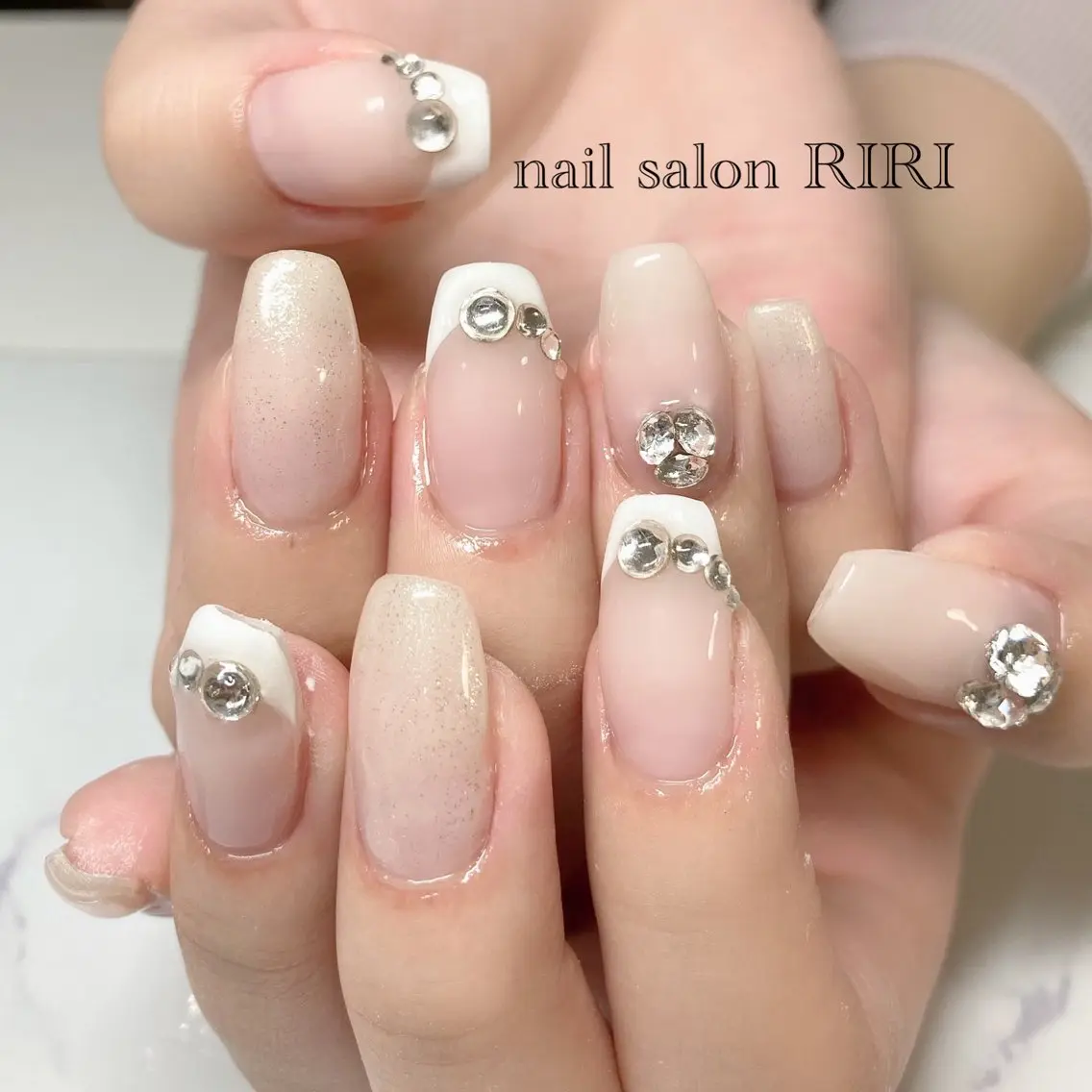 ネイル フレンチネイル RIRI リリのネイルデザイン