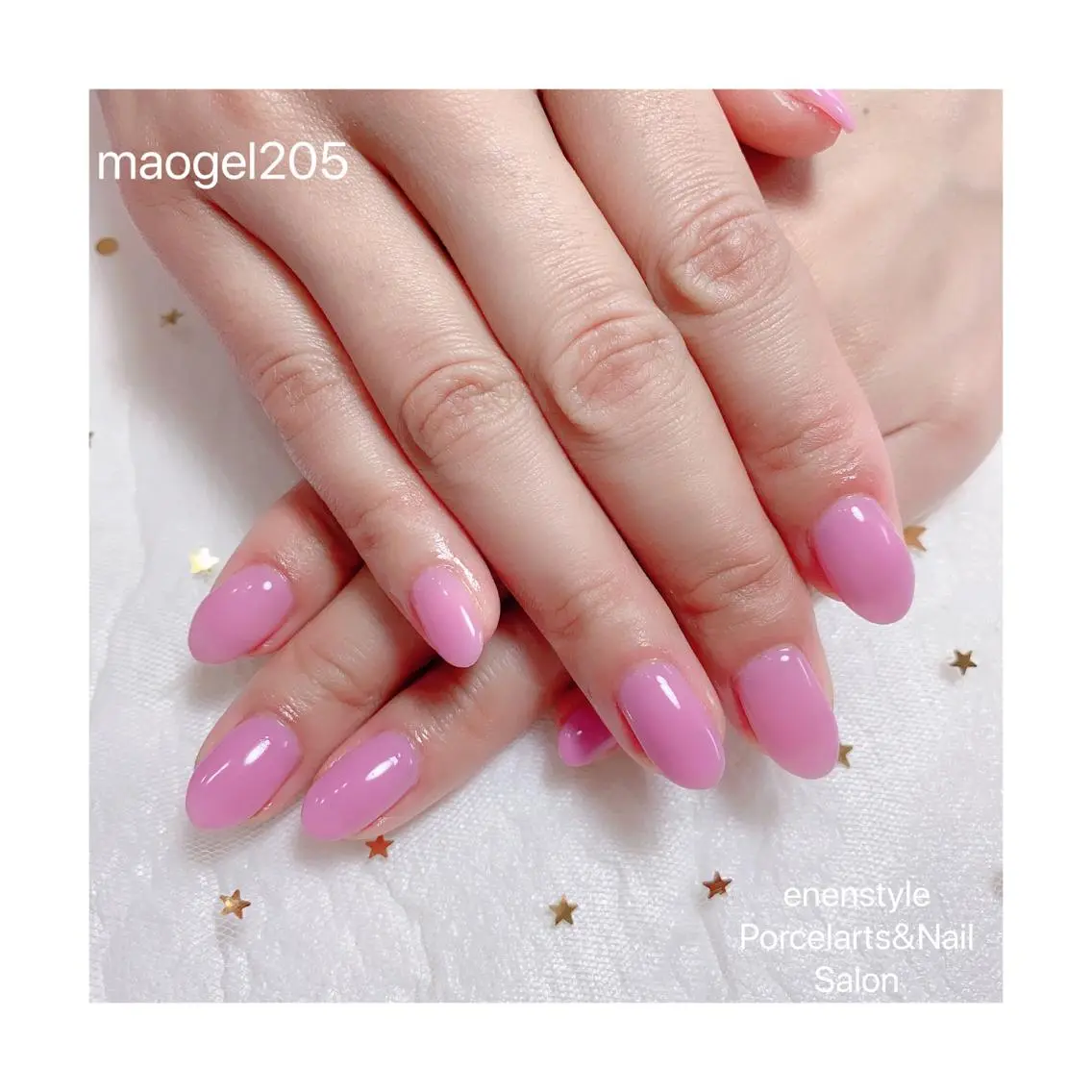 ミディアム ネイル ジェルネイル ニュアンスネイル オフィスネイル ワンカラーネイル パラジェル 🐾enen style 🐾のネイルデザイン