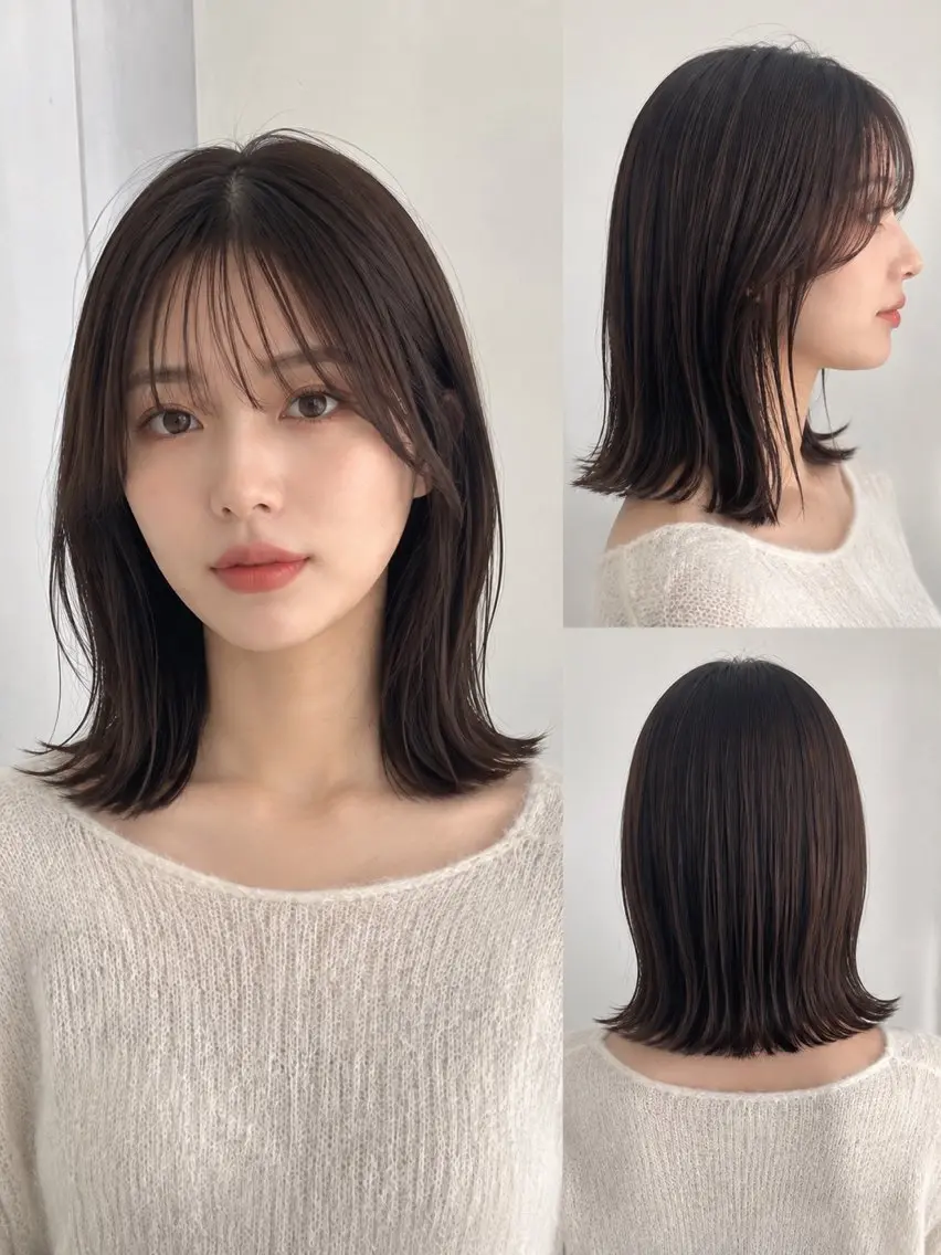ミディアム 似合わせカット特化型 美容師🪽そなのヘアスタイル