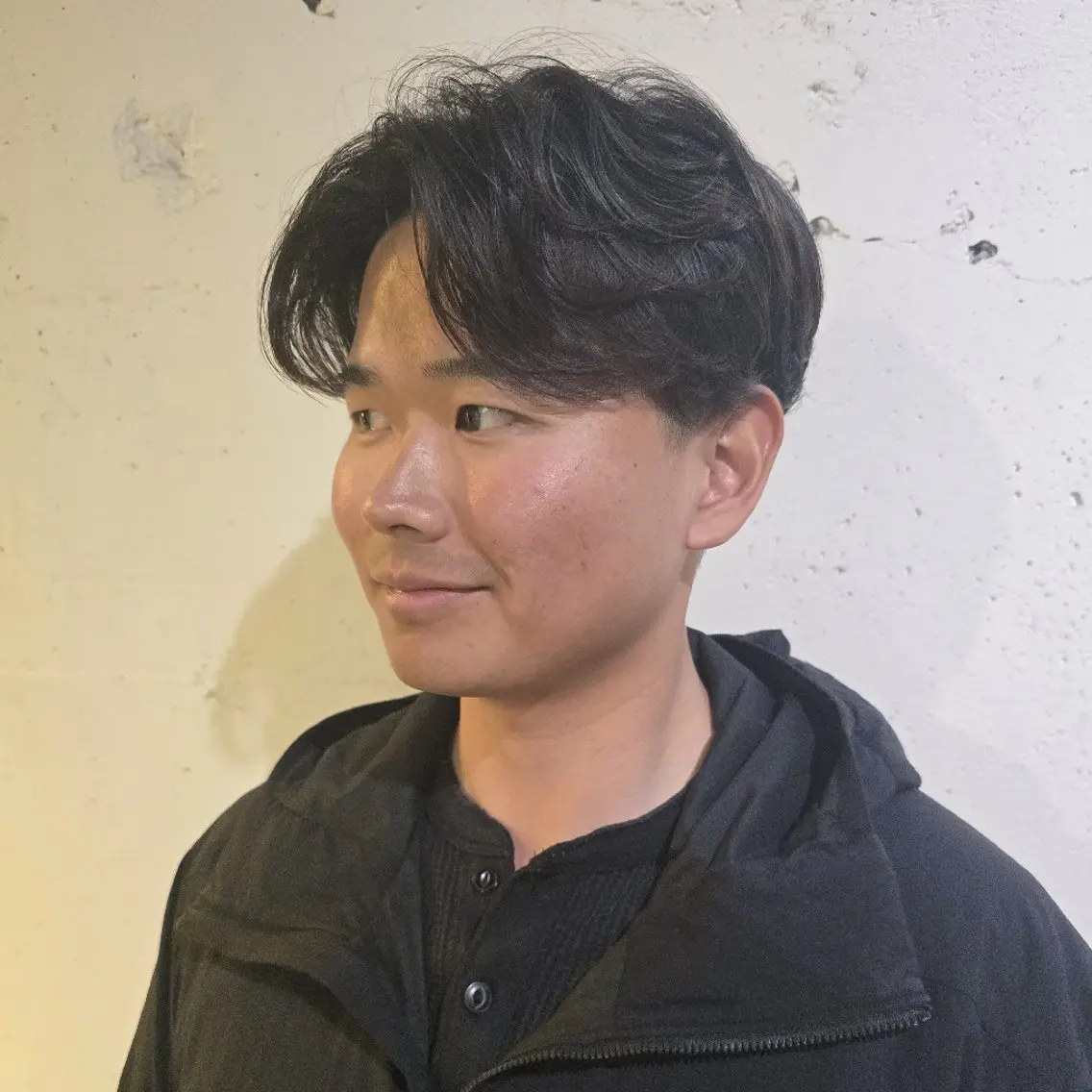 パーマ ショート メンズ カット パーマ ハヤシ マユ ✂ 府中美容室のヘアスタイル