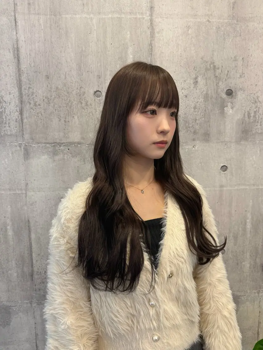 ロング カット ヘアカラー yuimarl切田 はじめ✨のヘアスタイル