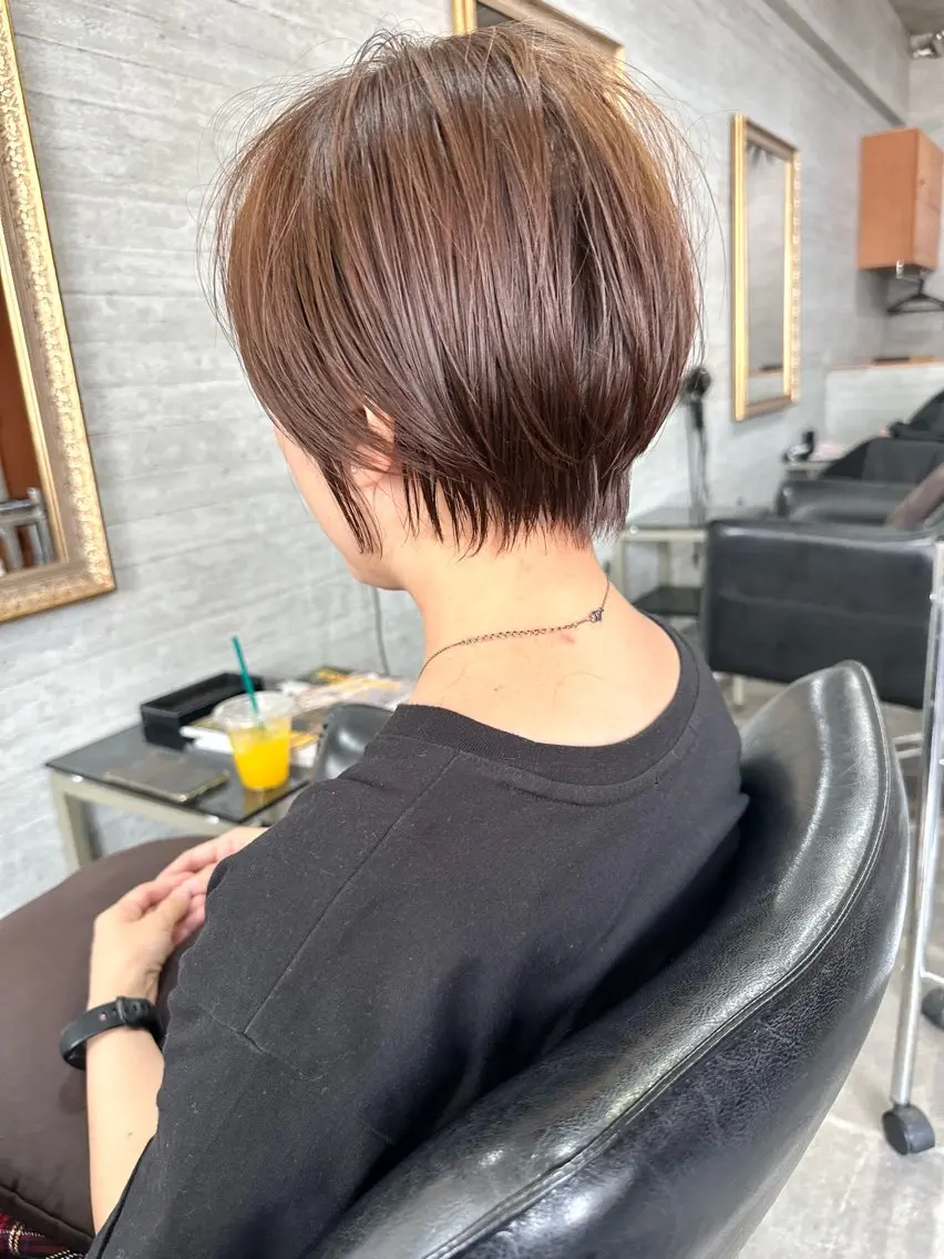 ショート カラー ショート/レイヤー /札幌/小山内のヘアスタイル