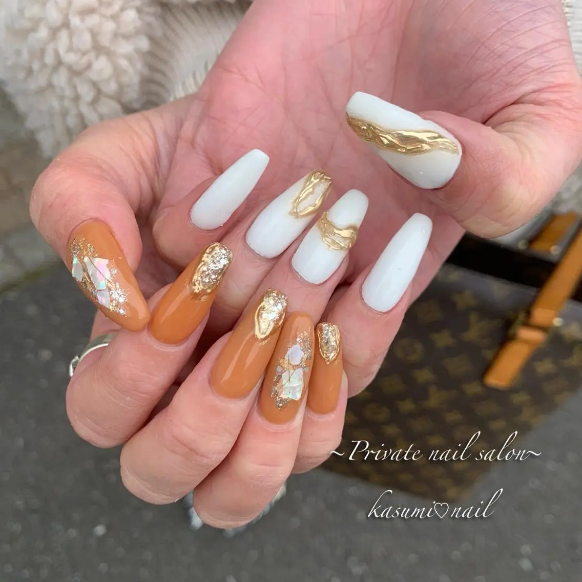ネイル ラメ(グリッター) ミラーネイル ニュアンスネイル 冬ネイル KASUMI♡ Nailのネイルデザイン