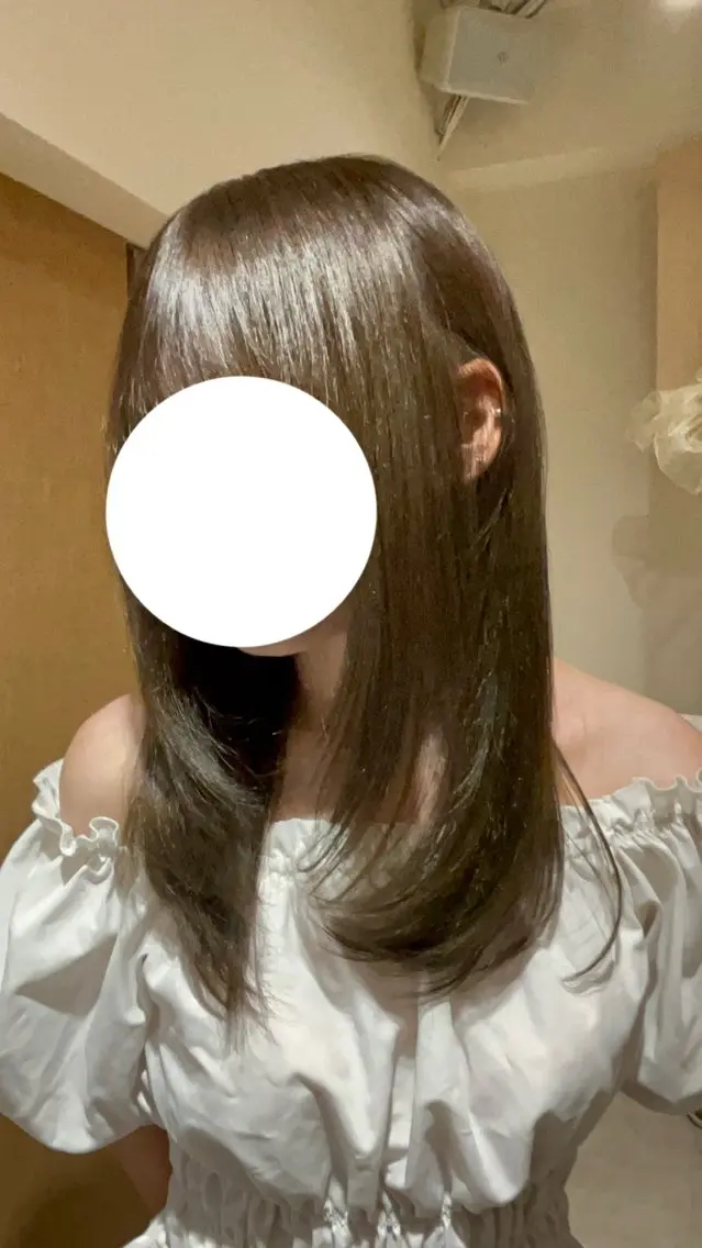 セミロング ヘアカラー ユウマ /カラーモデル募集のヘアスタイル