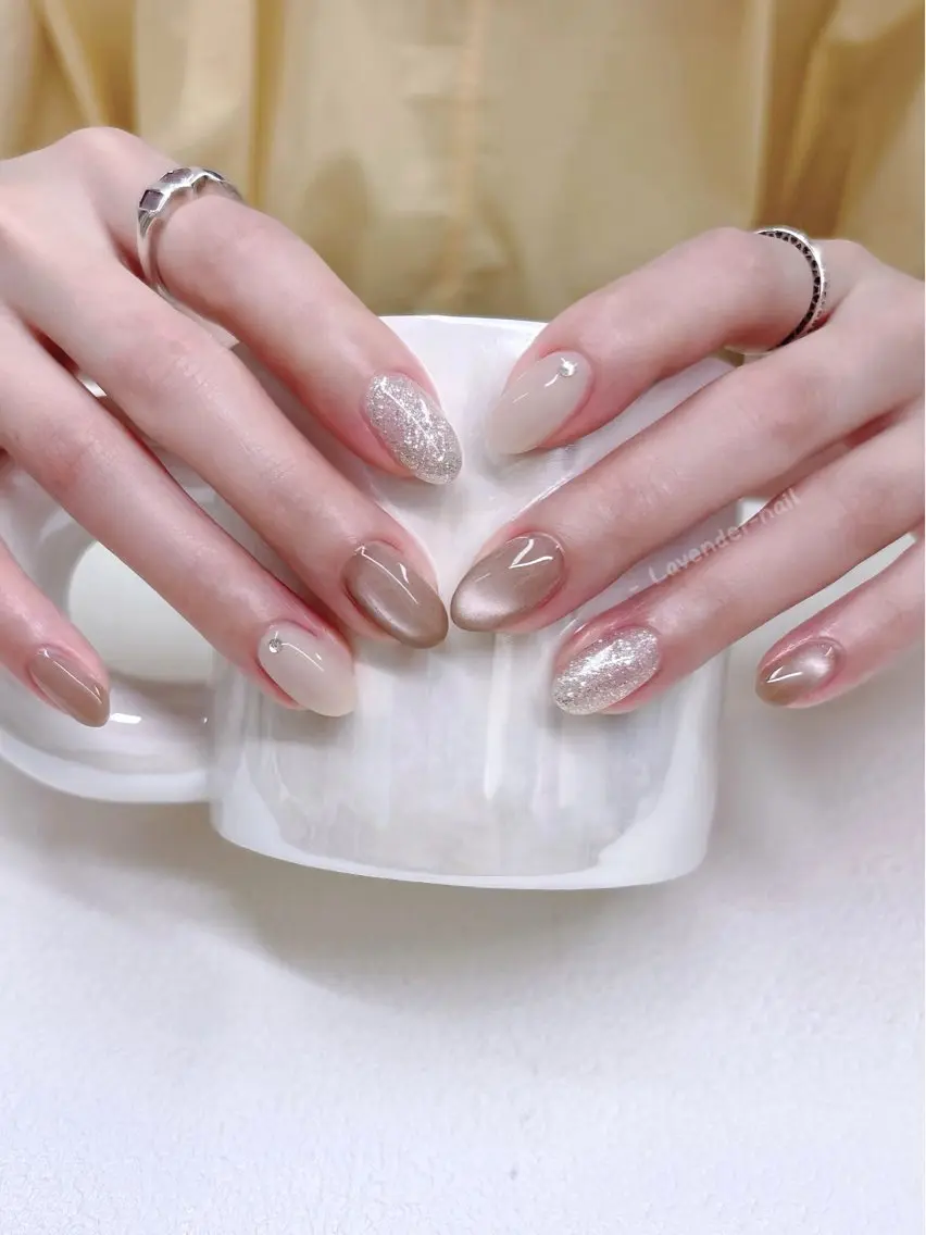 ネイル Lavender nail·中島公園のネイルデザイン