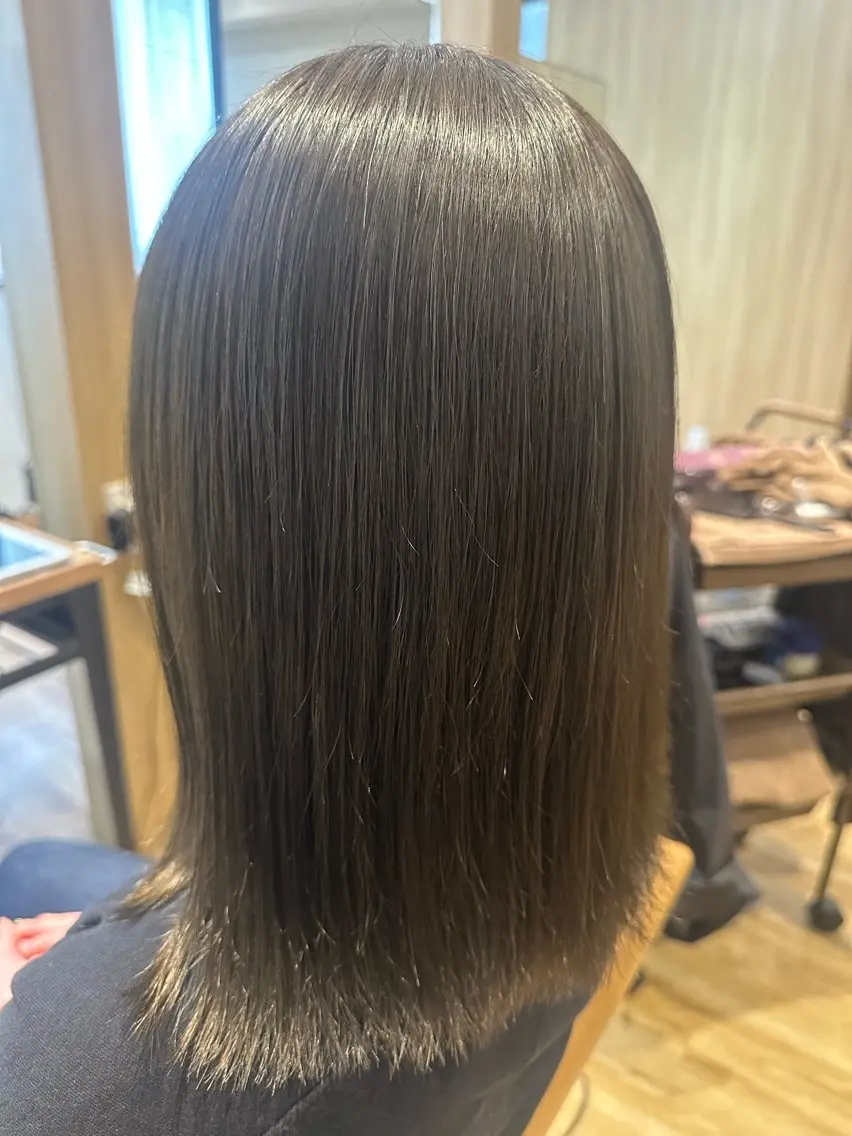 ミディアム カット ヘアカラー トリートメント ✨✂️Nori ✂️✨のヘアスタイル