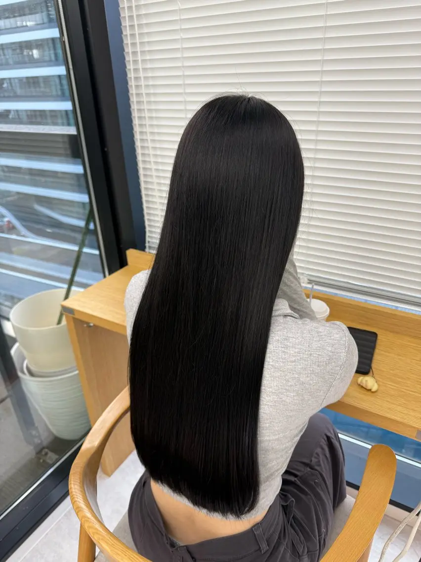 ロング 縮毛矯正 AISA viewNAGOYAのヘアスタイル